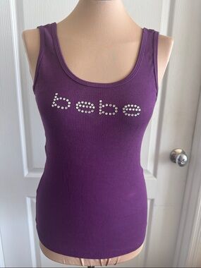 Bebe Purple Tank Top Sz. M
